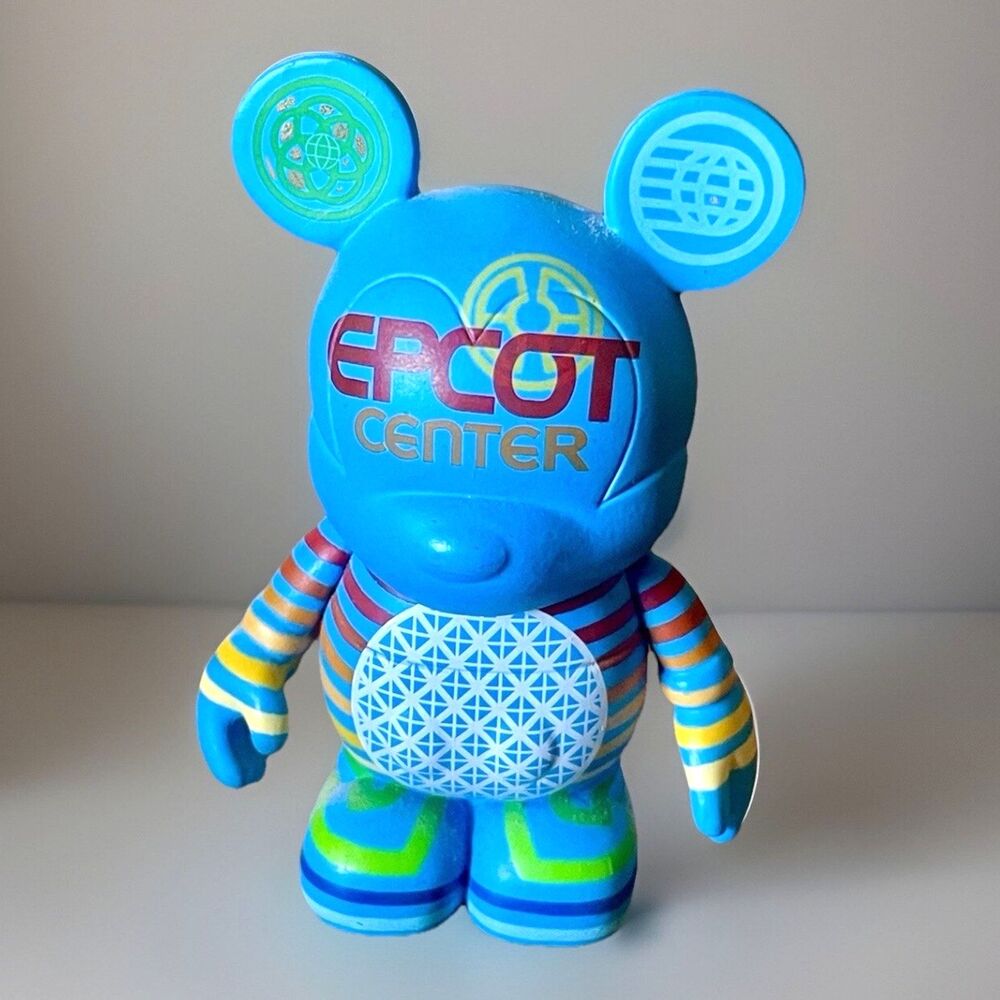 DISNEY Vinylmation 3" Park Set 4 Epcot 82 Retro